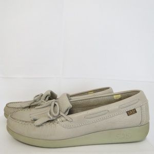 SAS Women's 8.5 N Loafers Slip On Kiltie Moc Toe